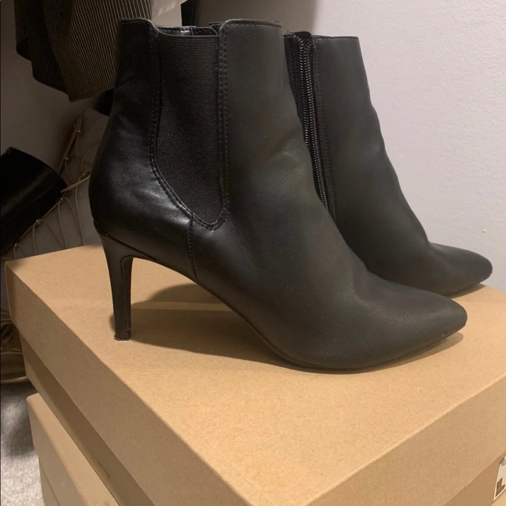 Black booties